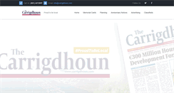 Desktop Screenshot of carrigdhoun.com